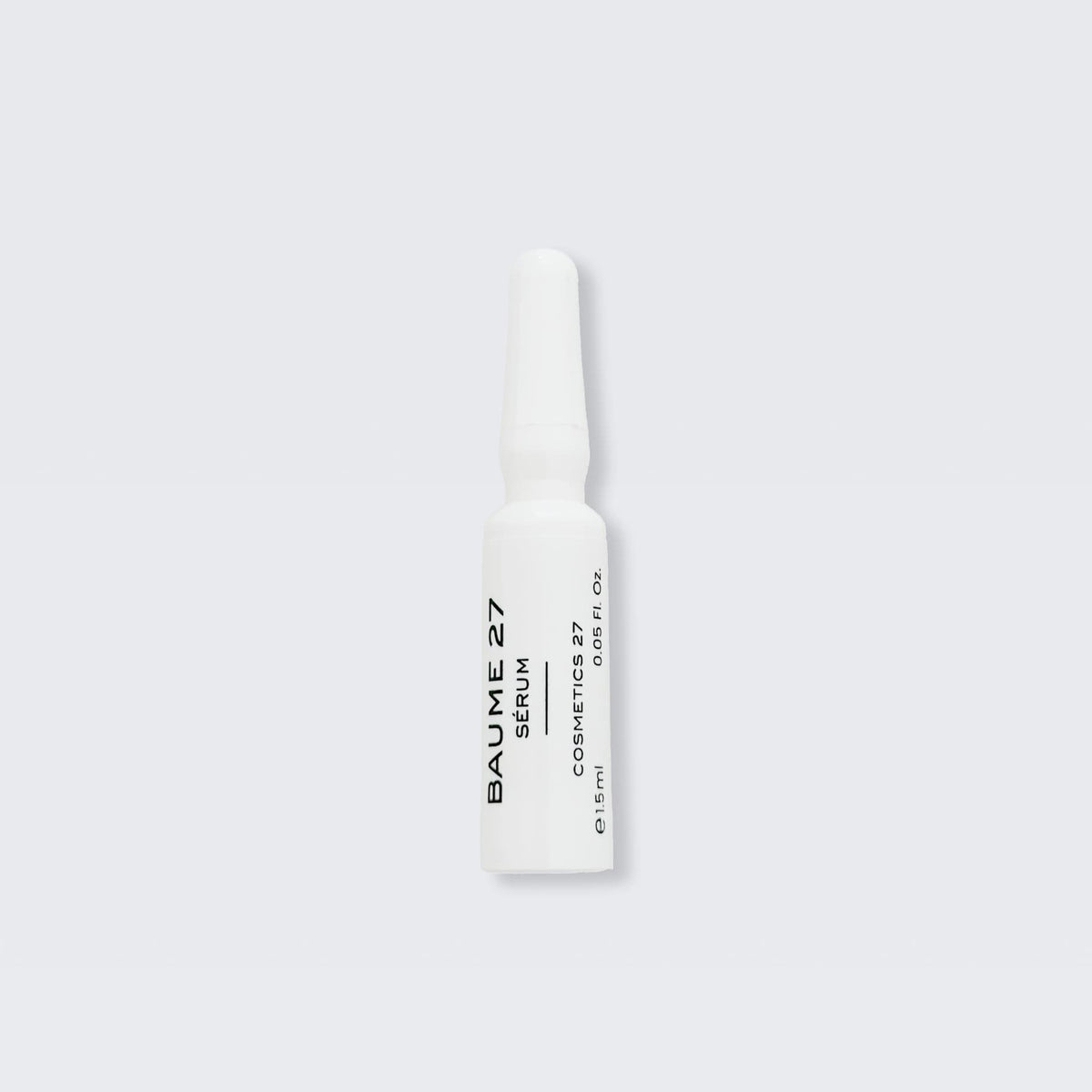 Ampoule échantillon de Baume 27 Sérum, 1,5 ml
