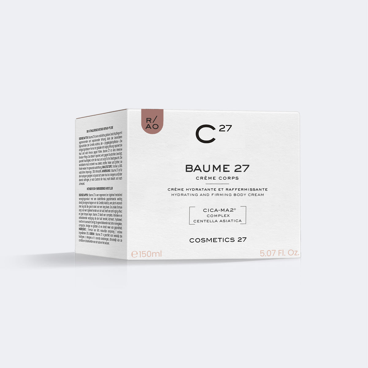 Box for the Baume 27 Body Cream jar, 150 ml