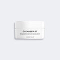 Closed jar of Cleanser 27 on a light gray background