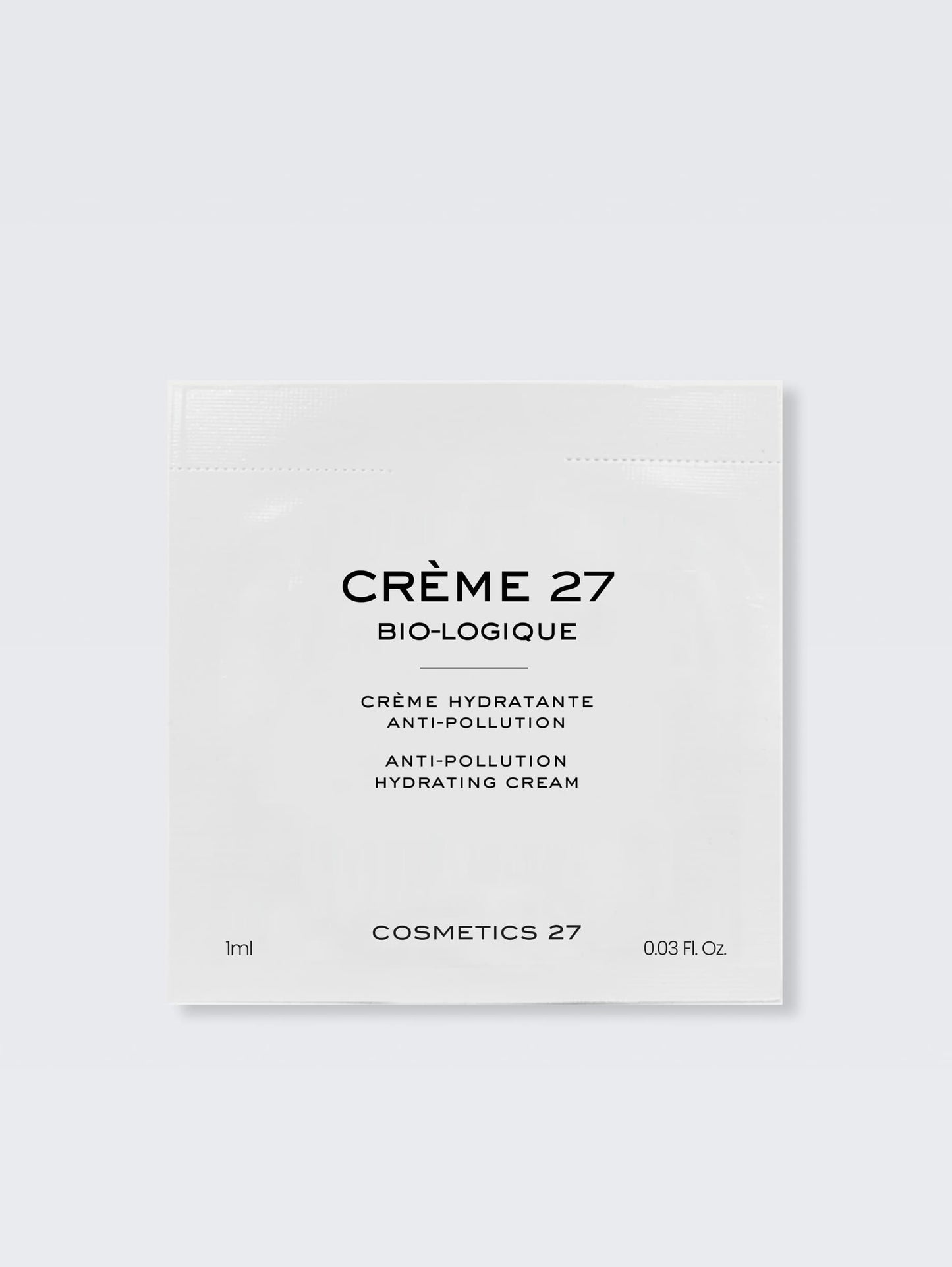 Crème Bio-logique 27 (1 ML) - Échantillons