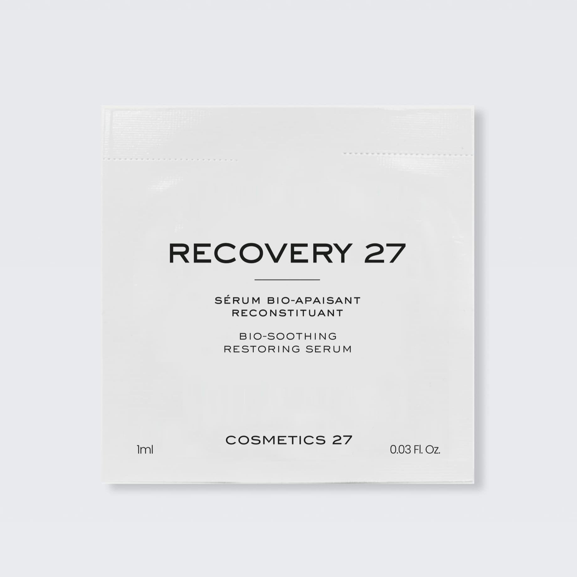 Recovery 27 ( 1ML ) - Échantillons