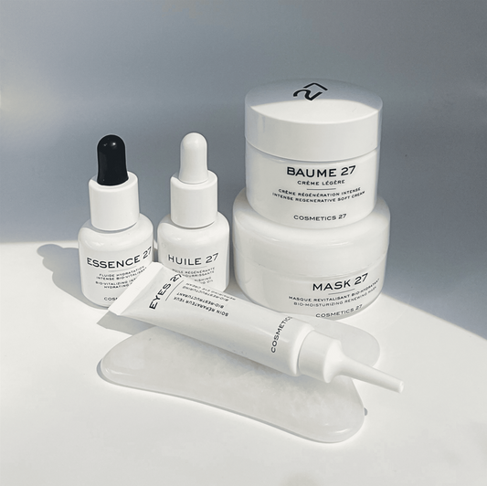 Gua Sha face sculpting protocole - Soft Cream version